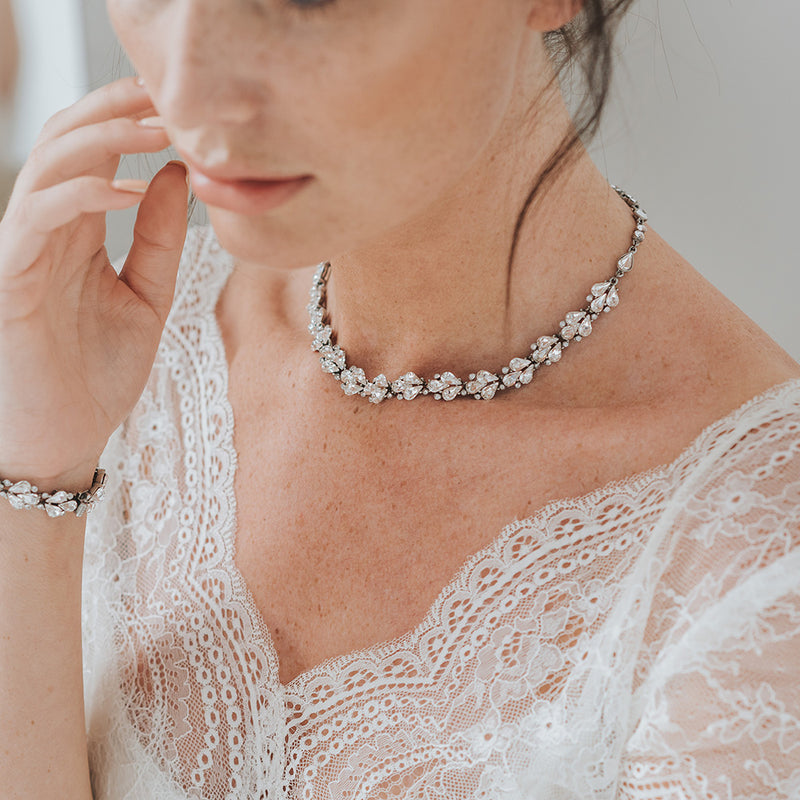 Crystal vine necklace - Liberty in Love