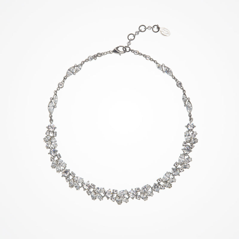Clustered crystals necklace - Liberty in Love