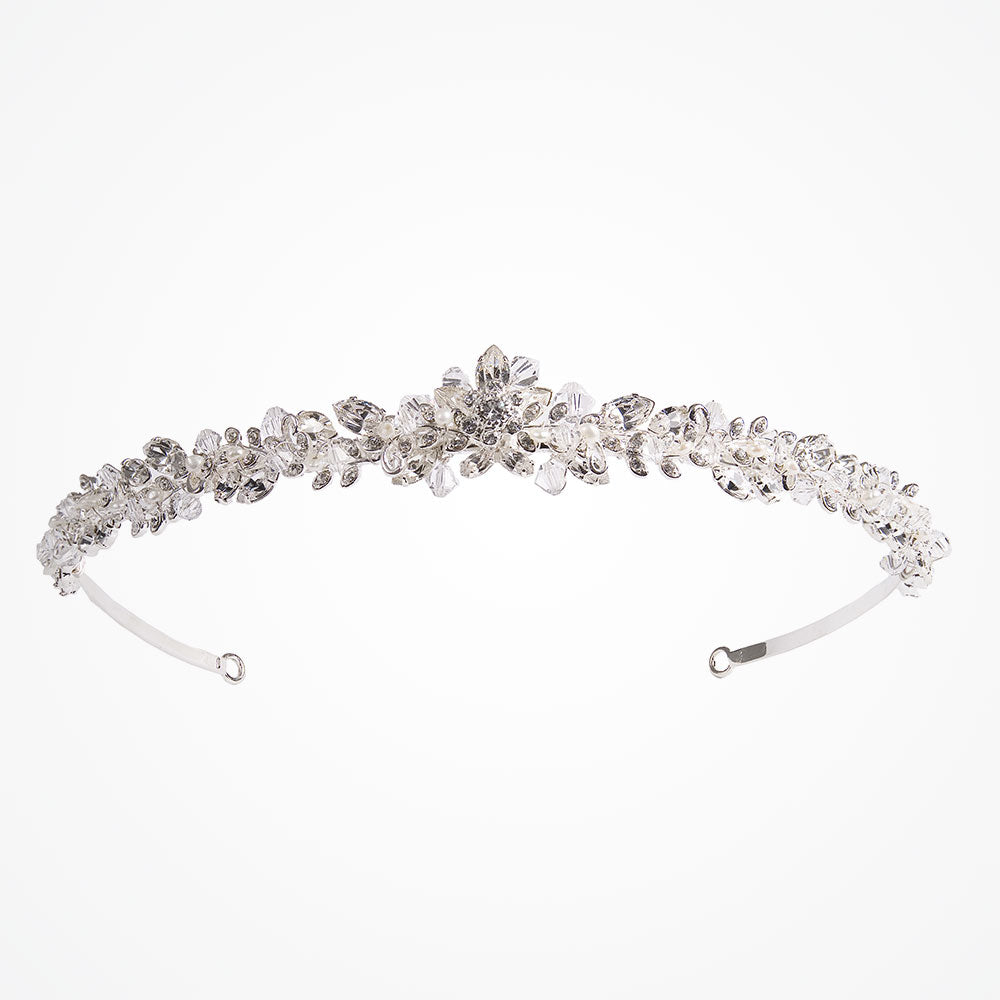 Crystal wedding tiara