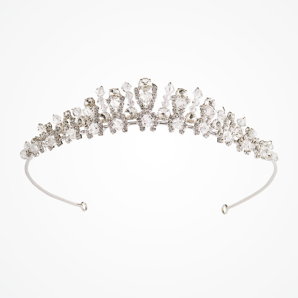 Crystal wedding tiara