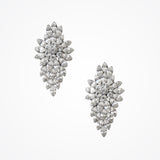 Deco swarovski crystal earrings - Liberty in Love