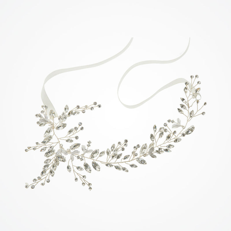 Darcy crystal leaves hair vine - Liberty in Love