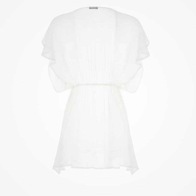 Deco silk chiffon robe - Liberty in Love