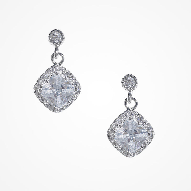Delicate crystal droplet earrings - Liberty in Love