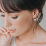 Delicate crystal droplet earrings - Liberty in Love