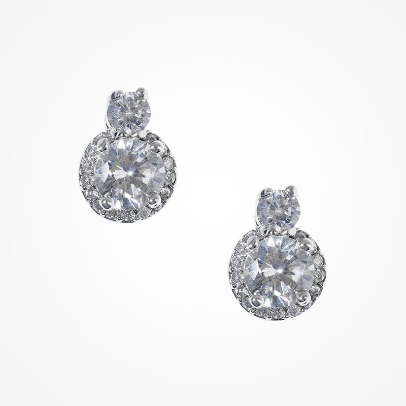 Delicate crystal earrings - Liberty in Love