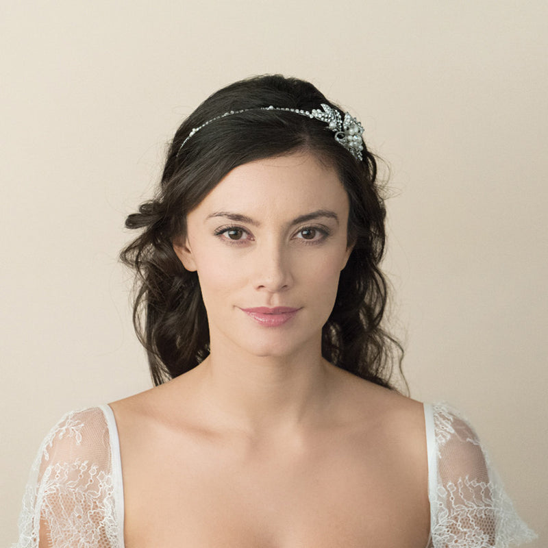 Delphi pearl blossom headpiece - Liberty in Love