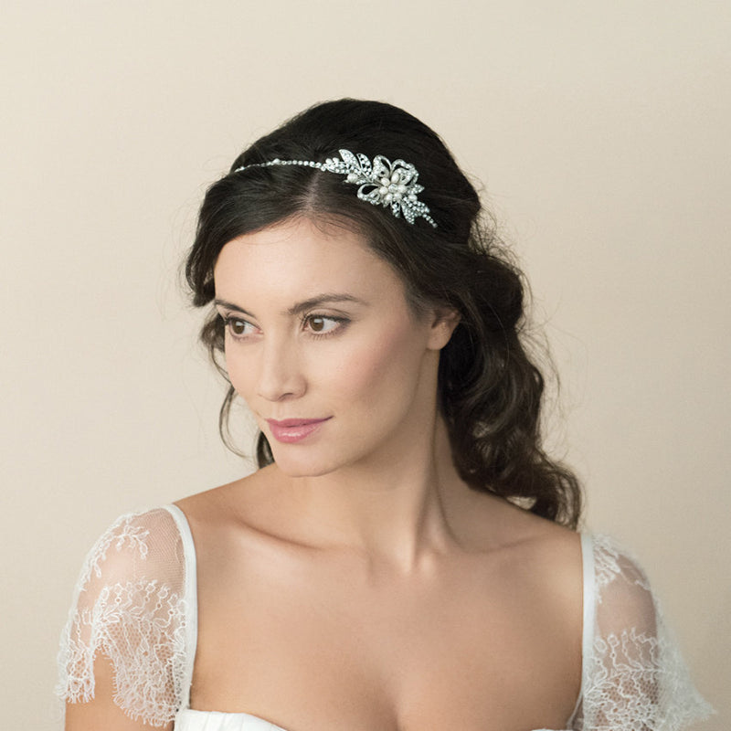Delphi pearl blossom headpiece - Liberty in Love