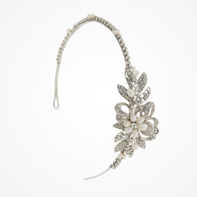 Delphi pearl blossom headpiece - Liberty in Love