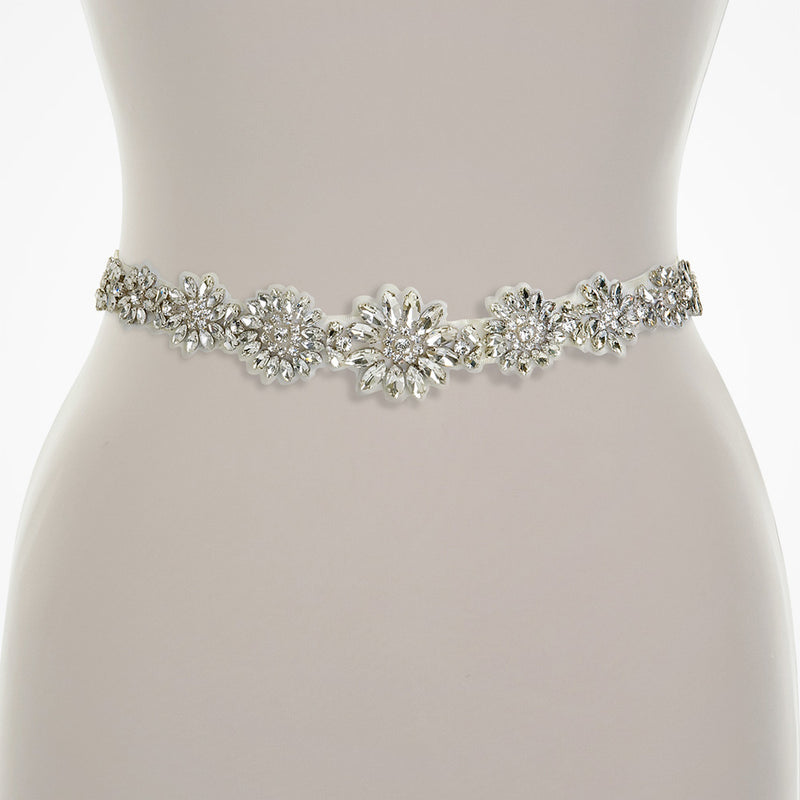 Alicia deluxe crystal blossoms belt - Liberty in Love