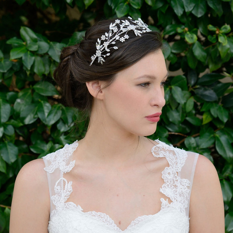 Demetria crystal vine headpiece - Liberty in Love