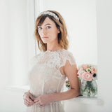 Diana elaborately embellished headpiece - Liberty in Love