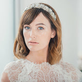 Diana elaborately embellished headpiece - Liberty in Love