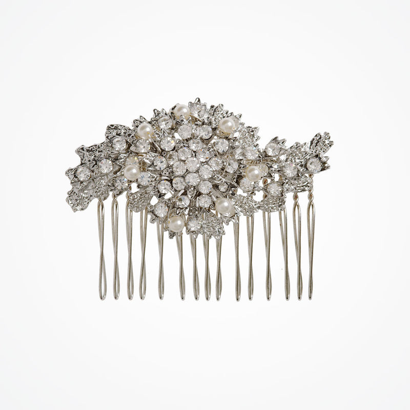 Diana pearl and crystal comb - Liberty in Love
