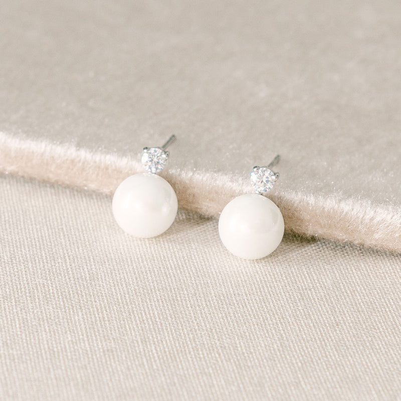 Dimity pearl earrings - Liberty in Love