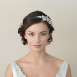 Dior crystal blossoms and pearly sprig headpiece - Liberty in Love