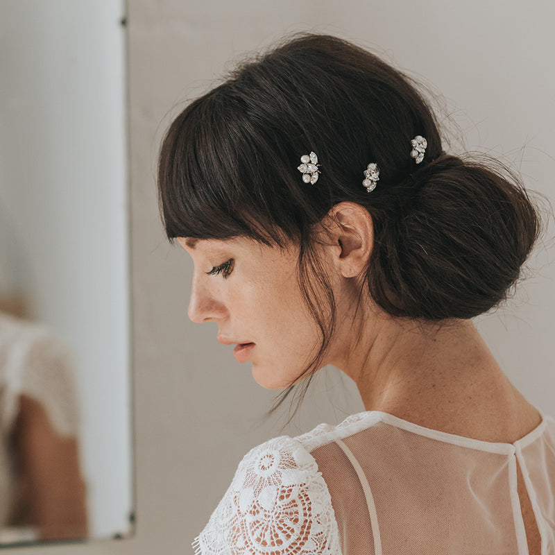 Downton crystal hair pins (set of 3) - Liberty in Love