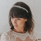 Druscilla crystal floral headpiece - Liberty in Love