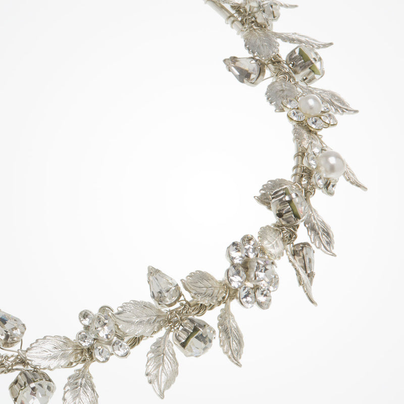 Druscilla crystal floral headpiece - Liberty in Love