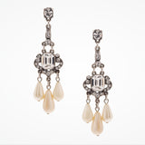 Pearl chandelier deco drop  earrings (EA5140) - Liberty in Love
