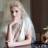 Early pearl tulle veil - Liberty in Love