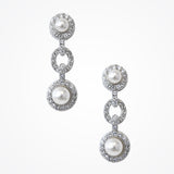Sofia pearl and crystal earrings - Liberty in Love