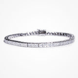 Elegance cubic zirconia tennis bracelet - Liberty in Love
