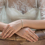 Elegance gold tennis bracelet - Liberty in Love