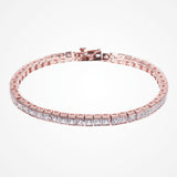 Elegance rose gold tennis bracelet - Liberty in Love