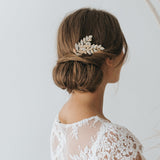 Elena gilded leaves hair comb - Liberty in Love