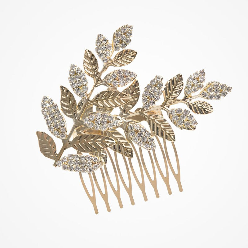 Elena gilded leaves hair comb - Liberty in Love