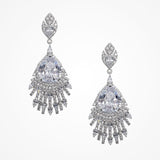 Eliza vintage inspired CZ drop earrings - Liberty in Love