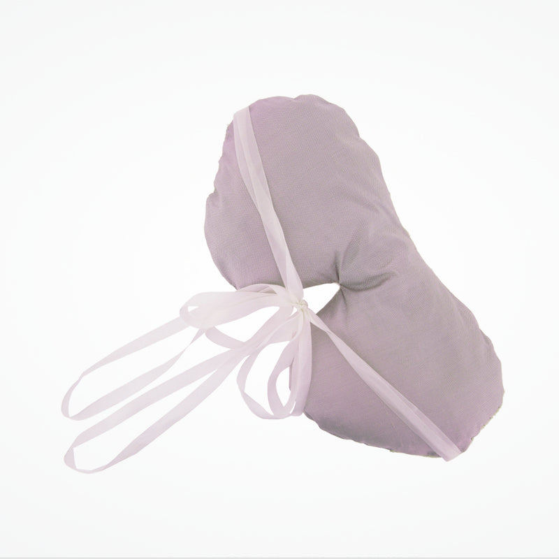 Ella lilac vintage lace silk dupion eye mask - Liberty in Love