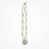 Ellie pearl and diamante necklace - Liberty in Love