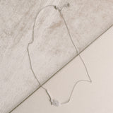 Eloise crystal leaf necklace - Liberty in Love