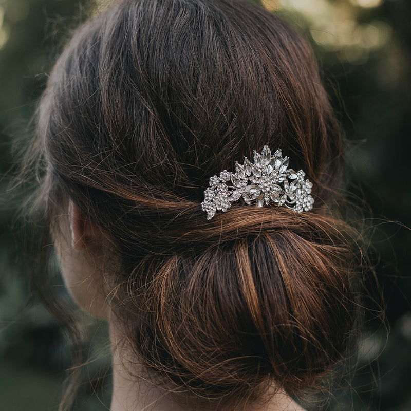 Elspeth crystal hair comb - Liberty in Love
