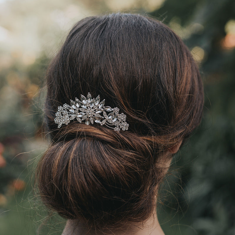 Elspeth crystal hair comb - Liberty in Love