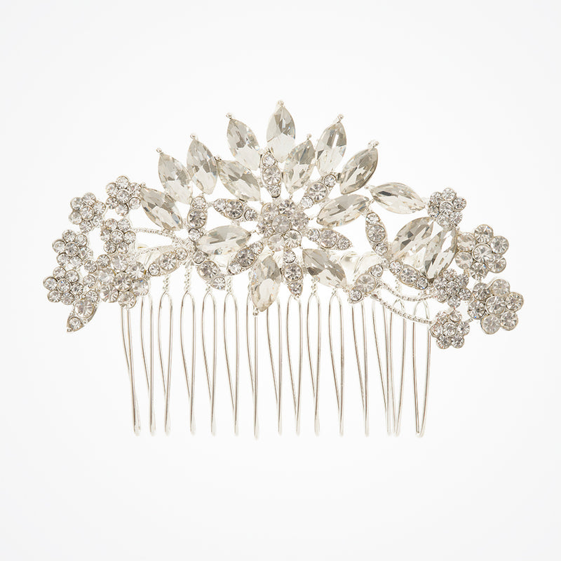 Elspeth crystal hair comb - Liberty in Love