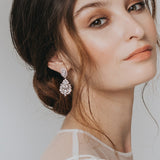 Ember CZ drop earrings (silver) - Liberty in Love