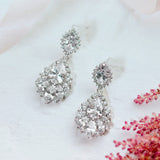 Ember CZ drop earrings (silver) - Liberty in Love