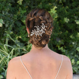 Ember star burst of crystals hair clip - Liberty in Love
