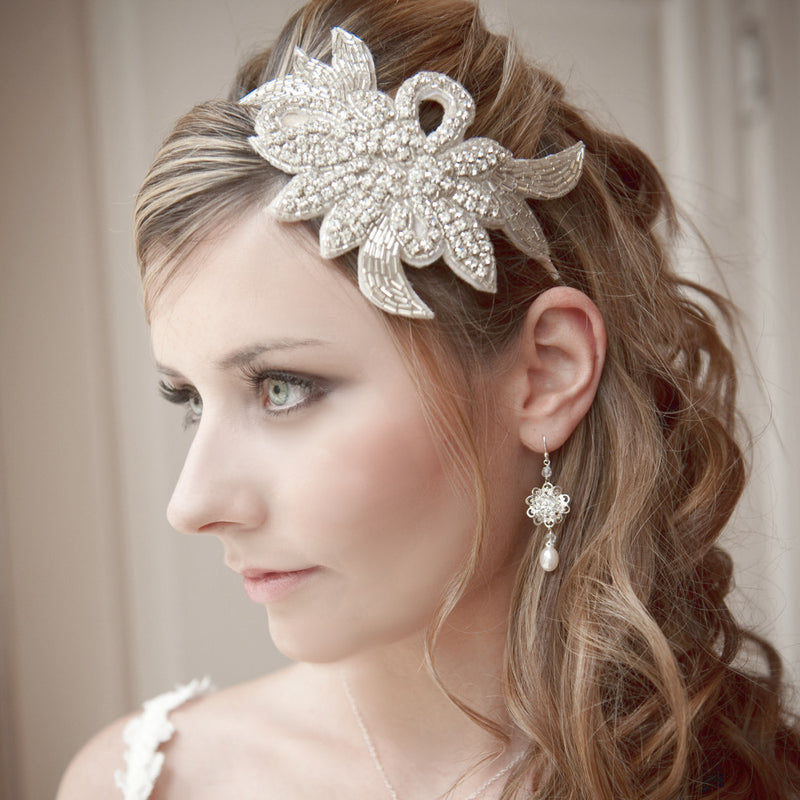 Emma vintage wedding headband - Liberty in Love