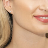 Envy zirconia crystal solitaire stud earrings - Liberty in Love