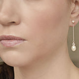Esme pearl droplet earrings - Liberty in Love