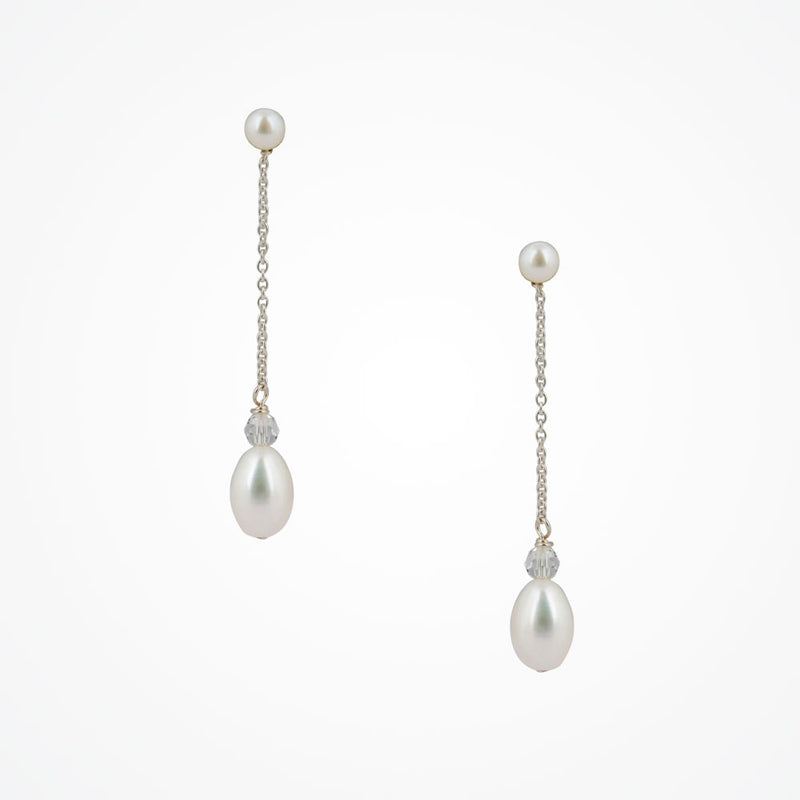 Esme pearl droplet earrings - Liberty in Love