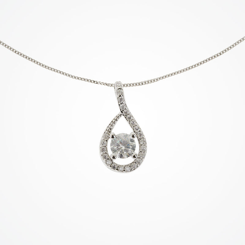 Eternity crystal pendant necklace - Liberty in Love