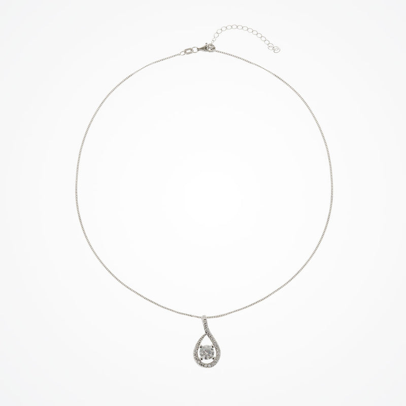 Eternity crystal pendant necklace - Liberty in Love