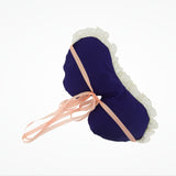 Eva violet vintage lace silk dupion eye mask - Liberty in Love