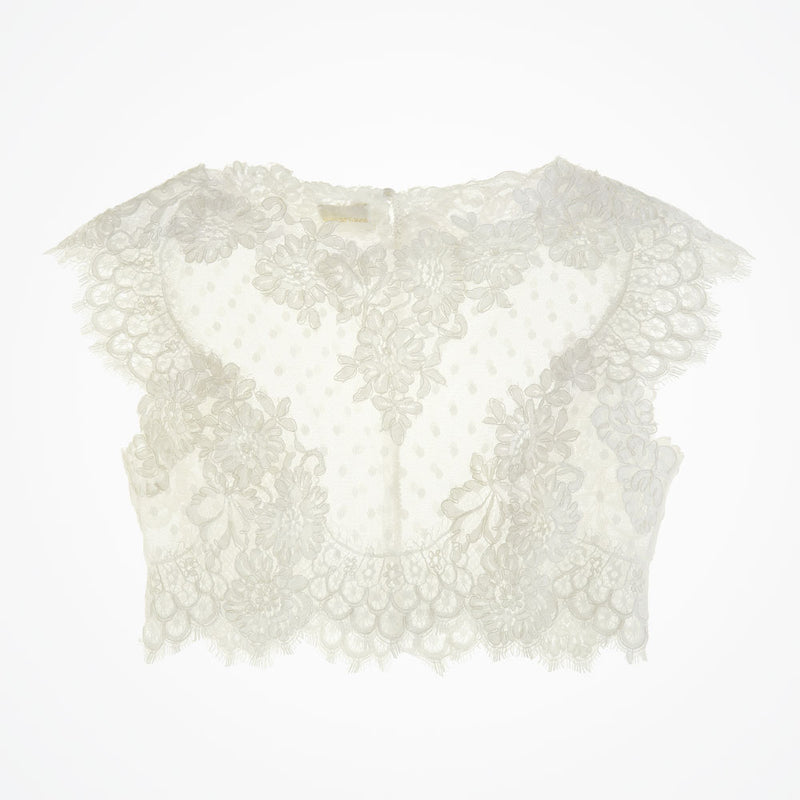 Eve reverse lace shrug - Liberty in Love