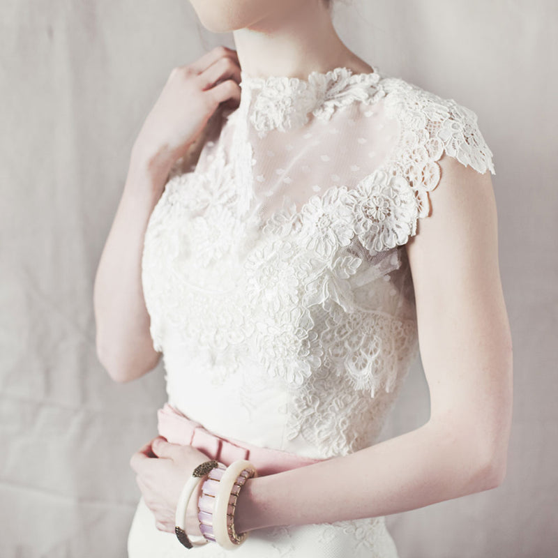 Eve reverse lace shrug - Liberty in Love